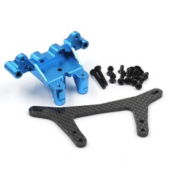 Aluminum Front Bulkhead w/Shock Tower Set For Tamiya DT-04