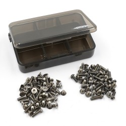 Titanium Screw Assorted Set w/Box For Mugen MTC-3