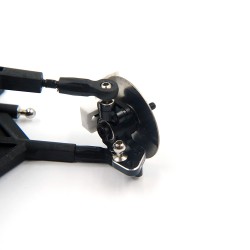 Aluminum KPI Steering Knuckle Set For 3racing Sakura D6