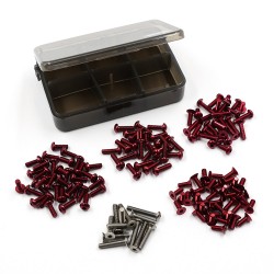 7075 Aluminum & Titanium Screw Assorted Set w/Box For ReveD RDX