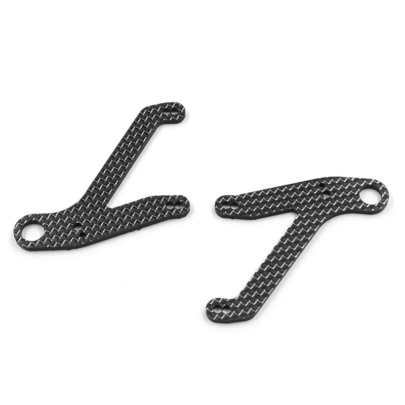 2.5mm Graphite Front Lower Arms For Tamiya TRF104 2.5mm Graphite Front Lower Arms For Tamiya TRF104