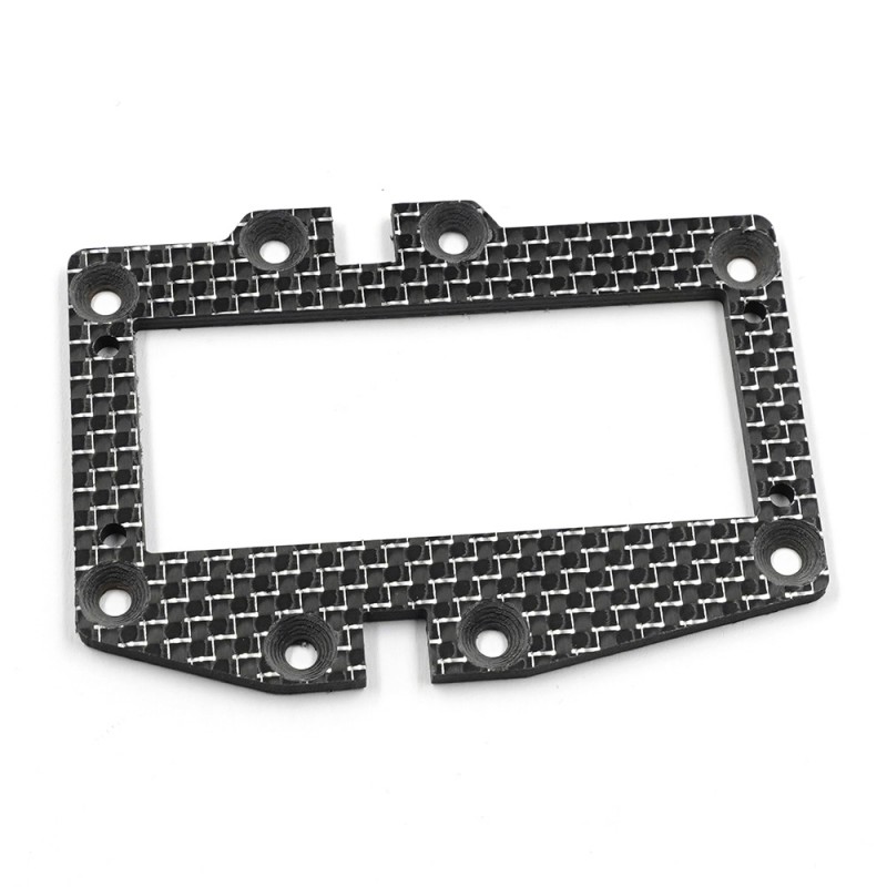 2.5mm Graphite Motor Mount Plate For Tamiya TRF104 2.5mm Graphite Motor Mount Plate For Tamiya TRF104
