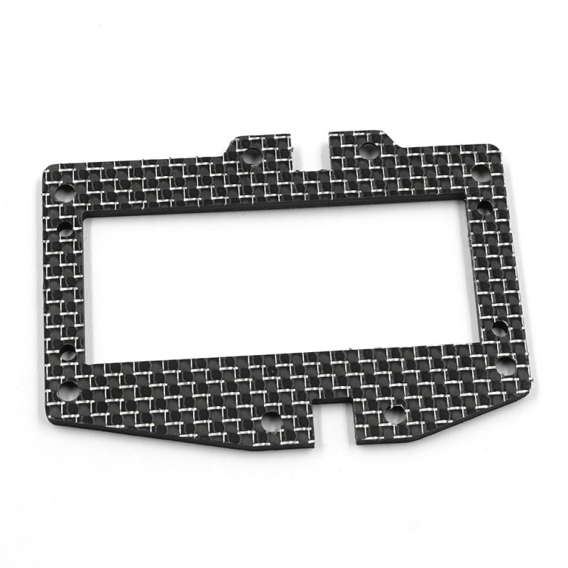 2.5mm Graphite Motor Mount Plate For Tamiya TRF104 2.5mm Graphite Motor Mount Plate For Tamiya TRF104