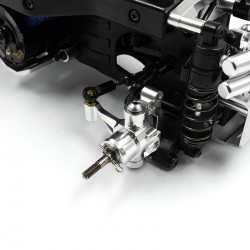 Aluminum Front C-Hub Set For Tamiya WR02 WR02C TL-01 GF-01 G6-01