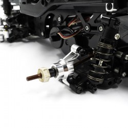 Aluminum Rear C-Hub Set For Tamiya WR02 WR02C TL-01 GF-01 G6-01