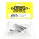 Aluminum Rear C-Hub Set For Tamiya WR02 WR02C TL-01 GF-01 G6-01