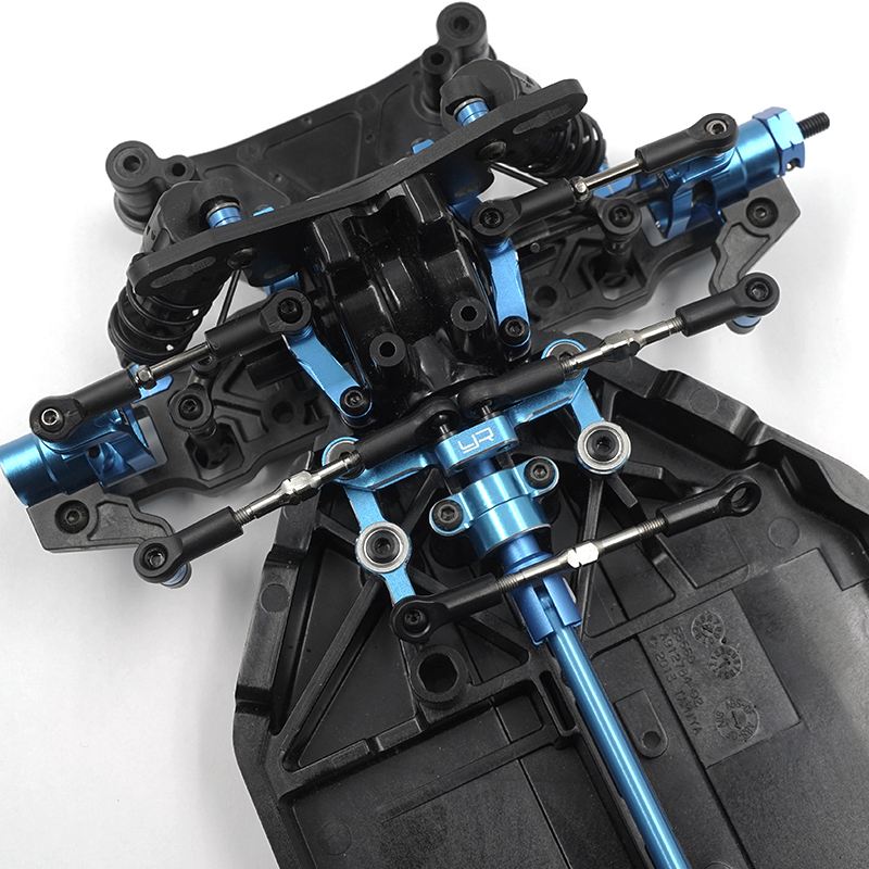 Aluminum & Carbon Essential Conversion Kit For Tamiya TT02 SRX