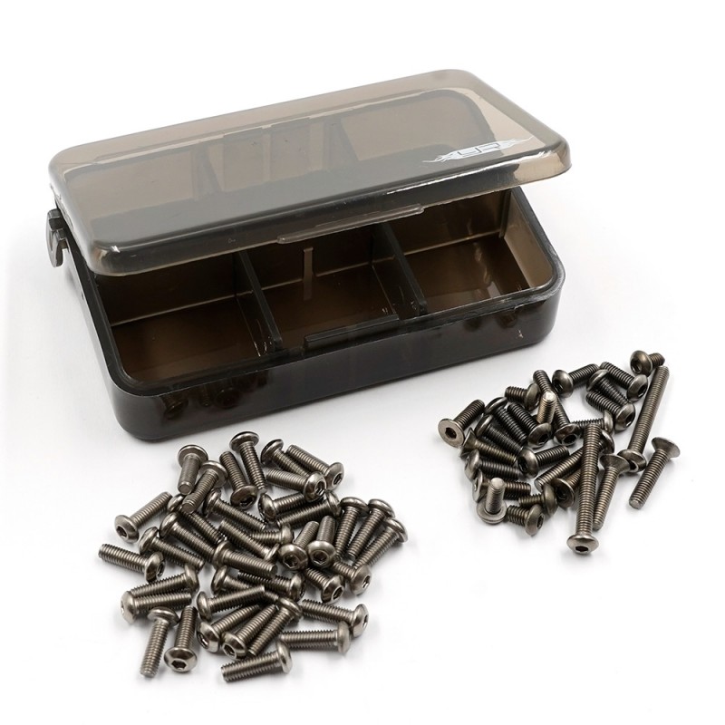 Titanium Screw Assorted Set w/Box For Tamiya TT02 SRX