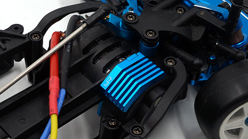 Yeah Racing Alumium Steering and Suspension Upgrade Conversion Kit For Tamiya M07 Black #TAMC-S09BU